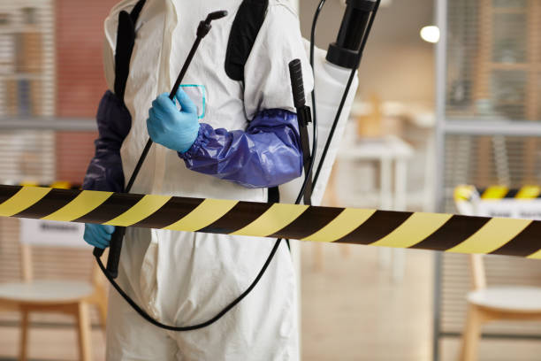 Professional Biohazard technician working in Marriottsville, MD